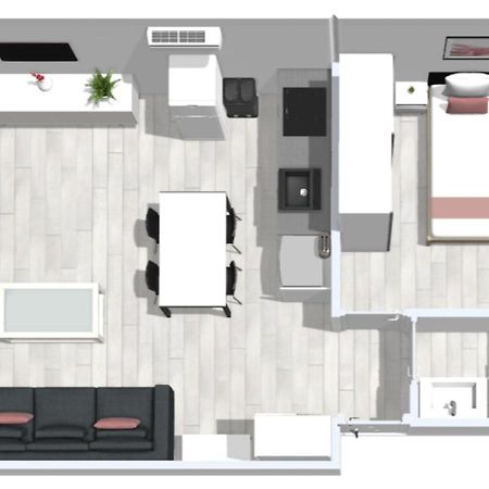 Roses Apartments 2 - Vista Mar Lateral 1Habitacion Екстериор снимка