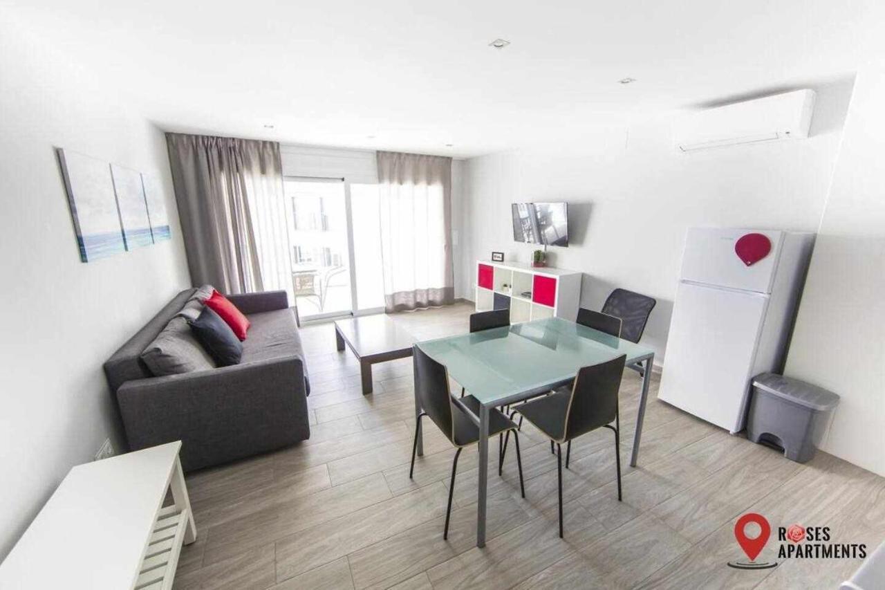 Roses Apartments 2 - Vista Mar Lateral 1Habitacion Екстериор снимка